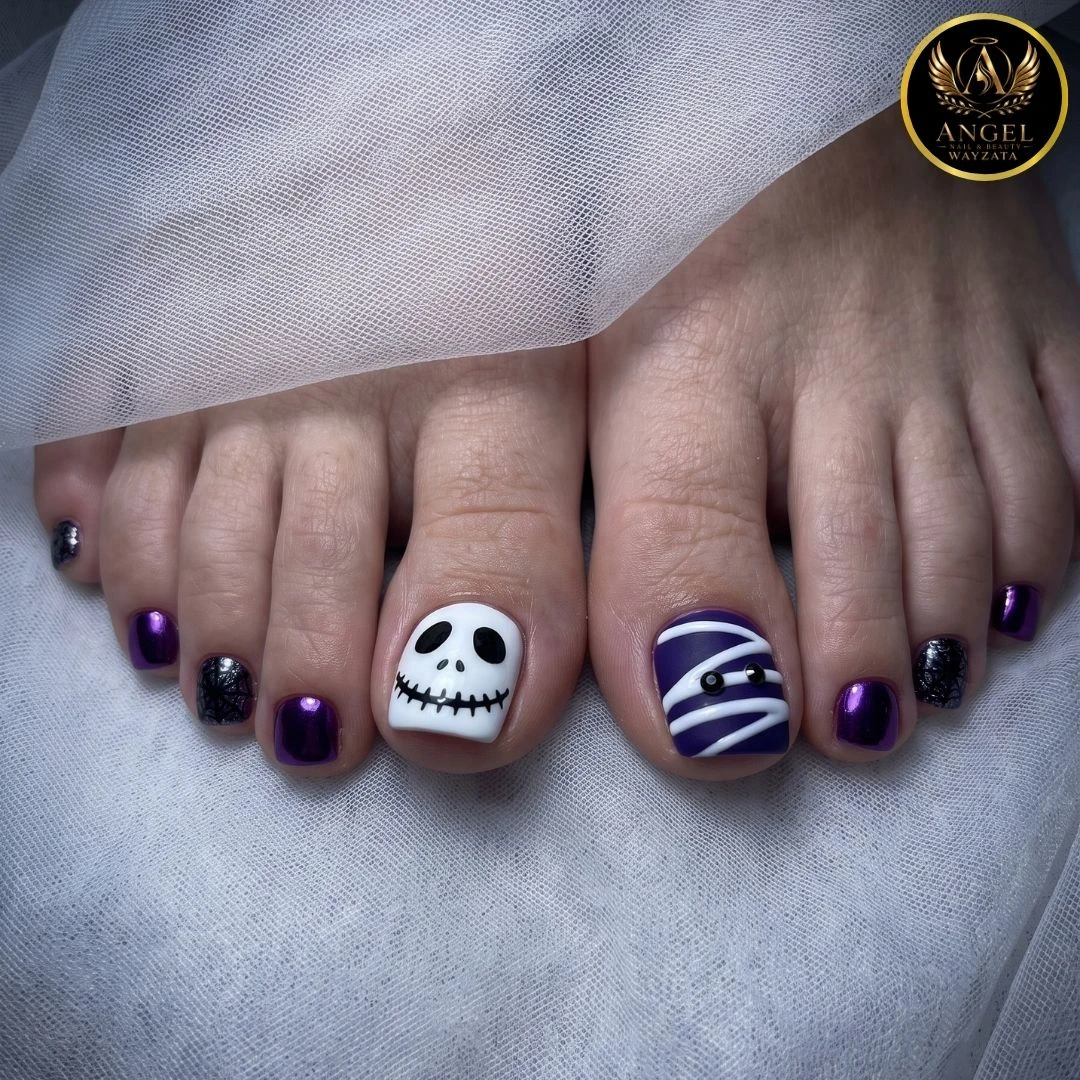 haloween nail ideas
